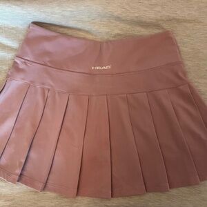 HEAD brand light pink athletic skirt